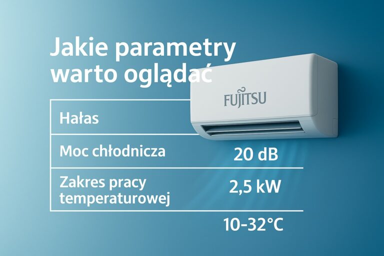 Klimatyzacja Fujitsu jakie parametry warto oglądać