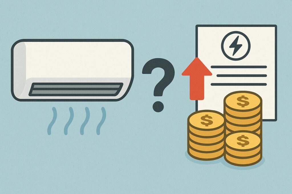 Czy klimatyzacja podnosi rachunki za prąd?
