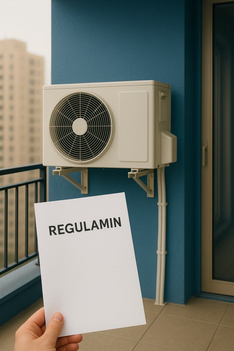 Regulamin klimatyzacji na balkonie